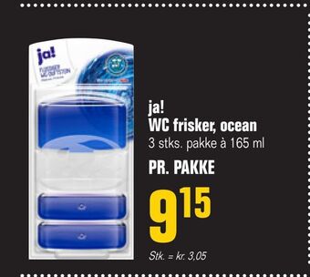 Otto Duborg Ja! wc frisker, ocean tilbud