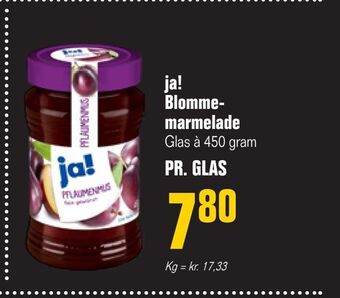 Poetzsch Padborg Ja! blomme- marmelade tilbud
