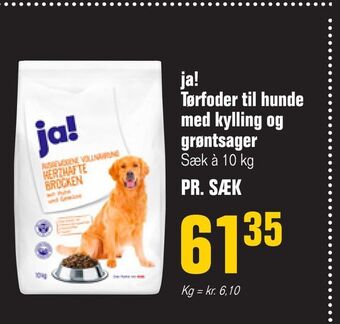 Poetzsch Padborg Ja! tørfoder til hunde med kylling og grøntsager tilbud