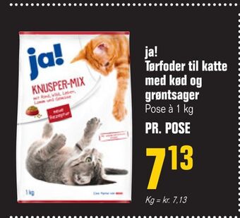 Poetzsch Padborg Ja! tørfoder til katte med kød og grøntsager tilbud