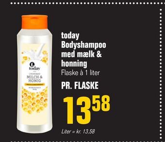 Poetzsch Padborg Today bodyshampoo med mælk & honning tilbud
