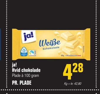 Poetzsch Padborg Ja! hvid chokolade tilbud