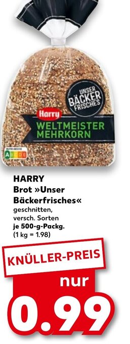 Kaufland DE Harry Brot >> Unser Bäckerfrisches tilbud