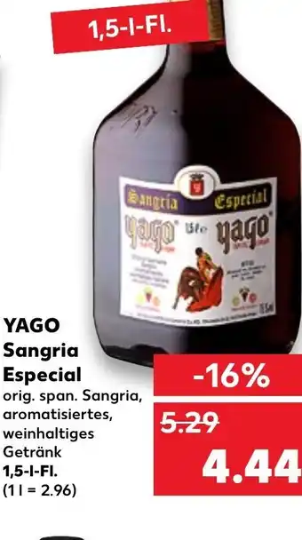 Yago Sangria Especial