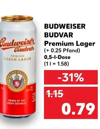 Budweiser Budvar Premium Lager