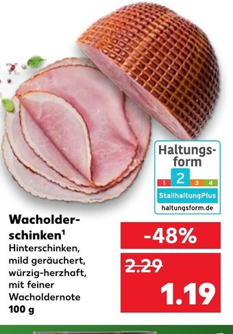 Kaufland Wacholder Schinken tilbud