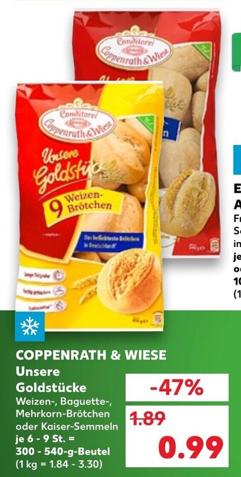 Kaufland DE Coppenrath & Wiese Unsere Goldstücke tilbud