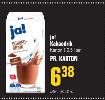 Otto Duborg Ja! Kakaodrik tilbud