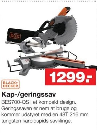 Bauhaus Kap-/Geringssav tilbud