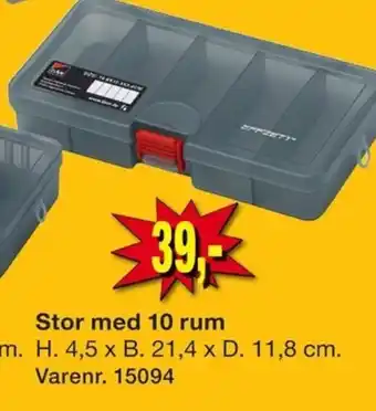 Harald Nyborg Stor med 10 rum tilbud