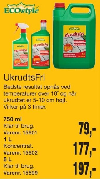Harald Nyborg Ukrudtsfri tilbud