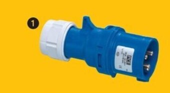 Harald Nyborg Stikprop 16A 3-Polet 230V tilbud