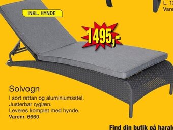 Harald Nyborg Solvogn tilbud