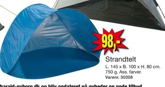 Harald Nyborg Strandtelt tilbud
