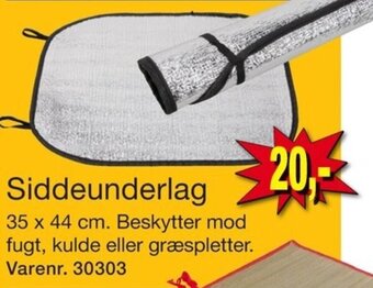 Harald Nyborg Siddeunderlag tilbud