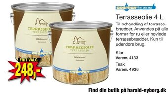 Harald Nyborg Terrasseolie 4 L tilbud