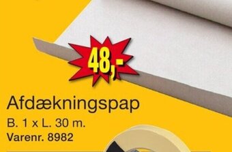 Harald Nyborg Afdækningspap tilbud