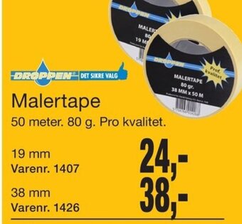 Harald Nyborg Malertape tilbud