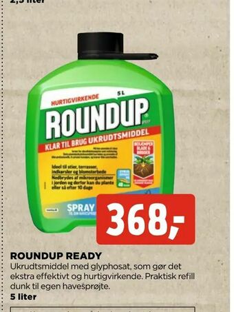 jem & fix Roundup ready tilbud