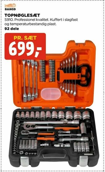 jem & fix Topnøglesæt tilbud