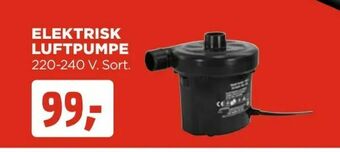 jem & fix Elektrisk luftpumpe tilbud