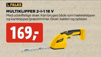 jem & fix Multiklipper 2-i-1 18 v tilbud