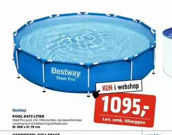 jem & fix Pool 6473 liter tilbud