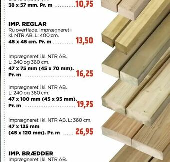jem & fix Imp. reglar tilbud