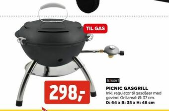 jem & fix Picnic gasgrill tilbud