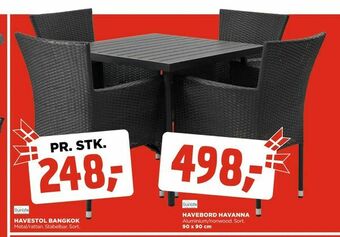 jem & fix Havebord havanna tilbud