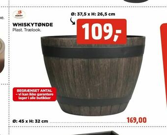 jem & fix Whiskytønde tilbud