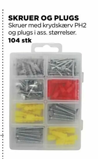 Skruer og plugs