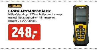 Laser afstandsmåler