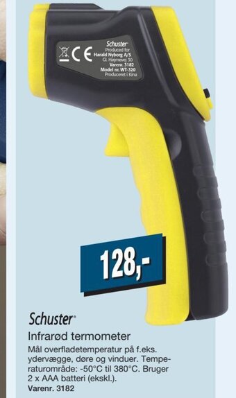 Harald Nyborg Schuster Infrarød termometer tilbud