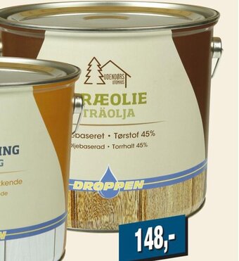 Harald Nyborg Træolie 4 L med 45% tørstof tilbud