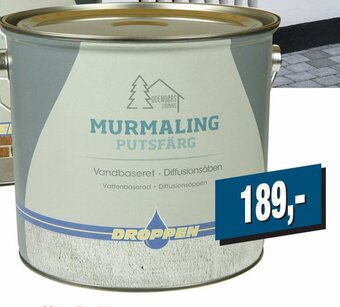Droppen Murmaling 4 L