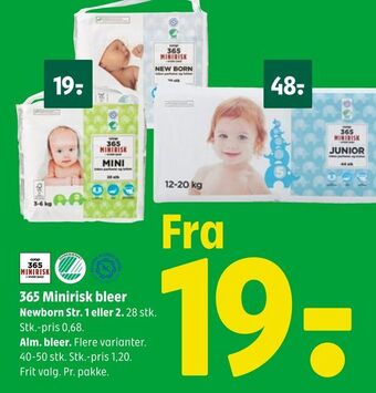 Coop 365 365 minirisk bleer tilbud