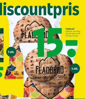 Coop 365 Fladbrød tilbud