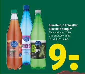 Coop 365 Blue keld, b'free eller blue keld simple tilbud
