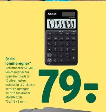 Casio lommeregner