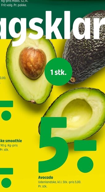 Coop 365 Avocado tilbud