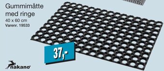 Harald Nyborg Gummimåtte Med Ringe tilbud