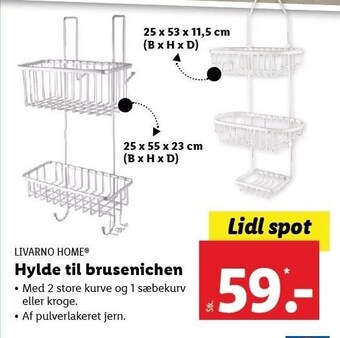 Hylde til brusenichen