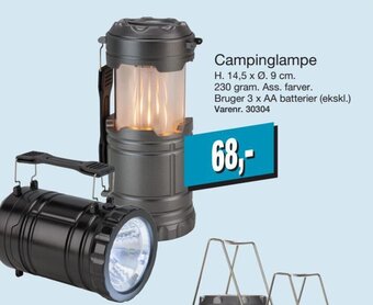 Harald Nyborg Campinglampe tilbud