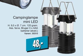 Harald Nyborg Campinglampe mini LED tilbud