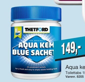 Harald Nyborg Aqua Kem Sachets tilbud