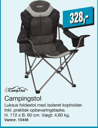 Harald Nyborg Camp Out Campingstol tilbud