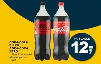 Let-Køb Coca-cola eller coca-coca zero tilbud
