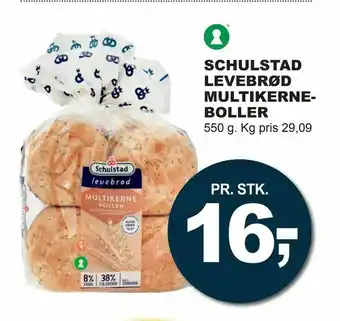 Let-Køb Schulstad levebrød multikerne- boller tilbud