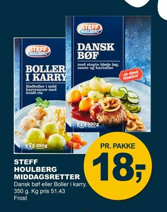 Let-Køb Steff houlberg middagsretter tilbud
